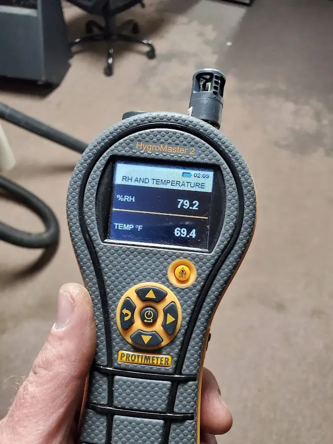 Moisture meter humidity assessment for Fire & Smoke Damage Restoration in Whitefish Bay
